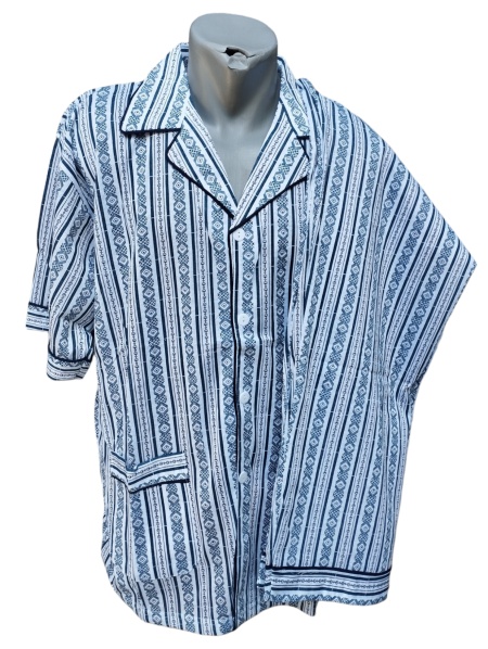 Pijama barbati cu maneca scurta si pantaloni lungi cod x5628