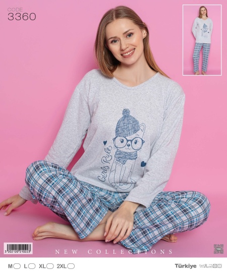 Pijama groasa de dama cod x3538