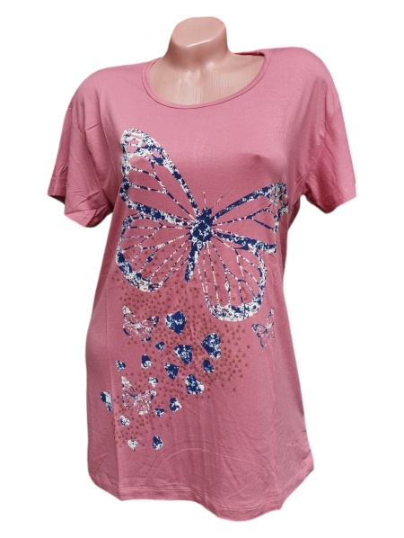 Tricou dama din bumbac calitativ model nou cod x1305
