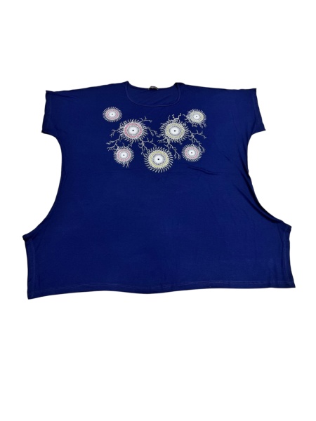 Tricou dama din bumbac marimi mari cod x5969
