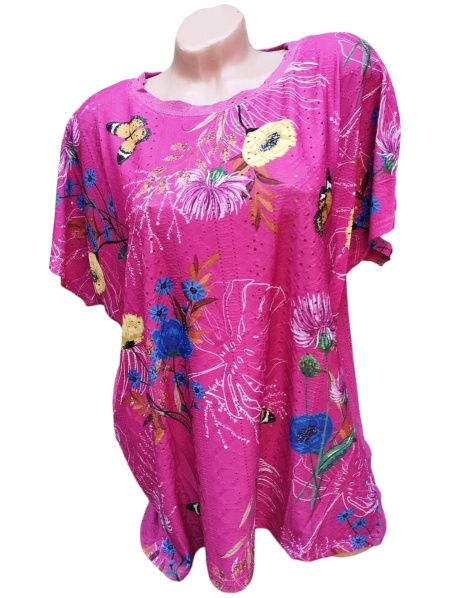 Bluza dama calitativa cu maneca scurta cod x2407
