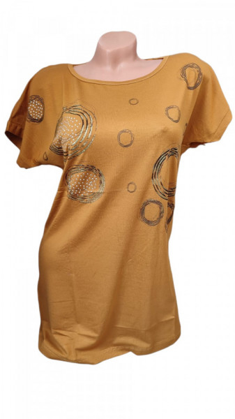 Tricou damă cu maneca scurta cod 49382