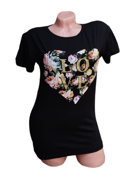Tricou dama din bumbac calitativ model nou cod x1199