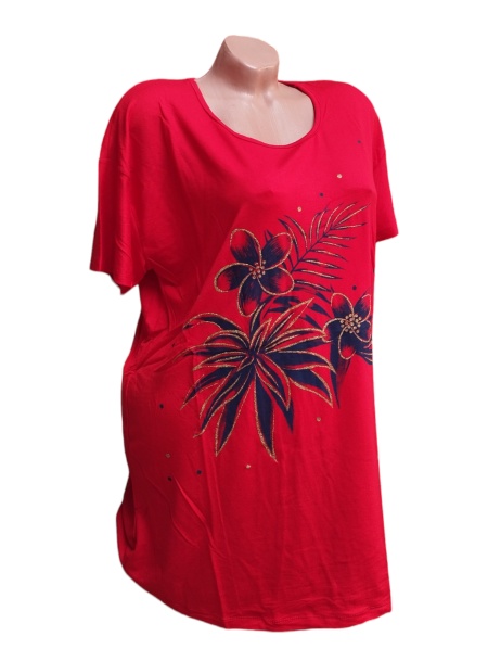 Tricou dama din bumbac calitativ model nou cod x1317