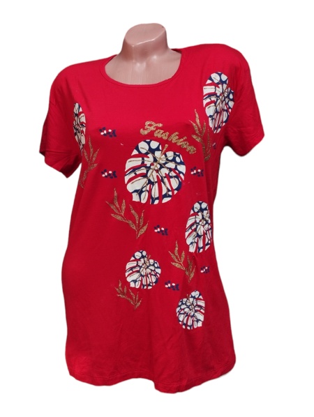 Tricou dama din bumbac calitativ model nou cod x1335