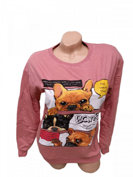 Bluza dama cu maneca lunga cod d3391