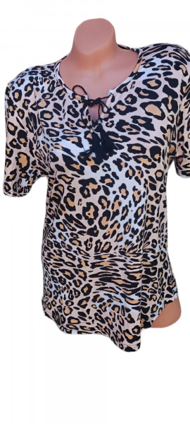 bluza dama eleganta cu maneca scurta model nou cod L20771