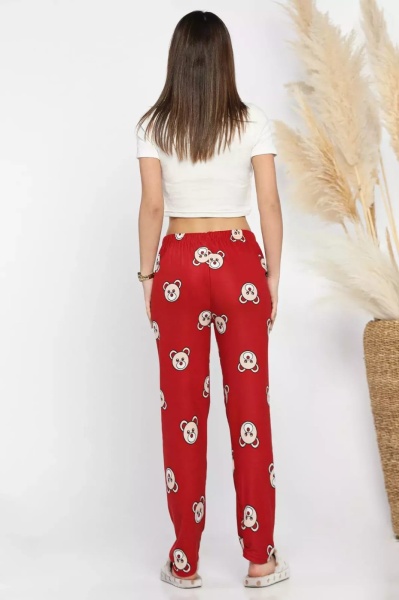 Pantaloni catifea de pijama pentru dama cod x6213