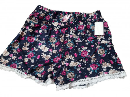 pantaloni scurti inflorati de dama model nou cod L22830