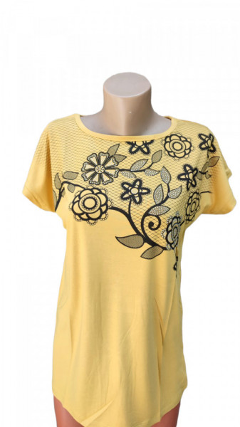 Tricou dama cu maneca scurta cod a4056