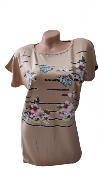Tricou dama cu maneca scurta cod a727