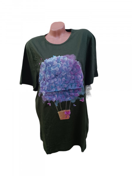 tricou dama cu maneca scurta model nou cod n3980