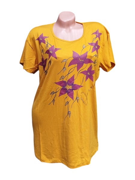 Tricou dama din bumbac calitativ model nou cod x1327