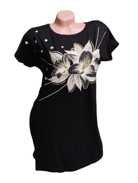 Tricou dama din bumbac calitativ model nou cod x1343