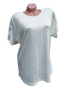 Bluza dama calitativa cu broderie pe maneci cod x2450