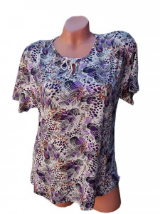 bluza dama eleganta cu maneca scurta model nou cod L20646