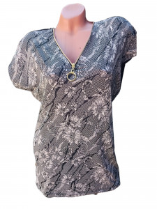 bluza dama eleganta cu maneca scurta model nou cod L20707