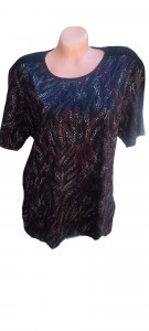bluza dama eleganta cu maneca scurta model nou cod L20782