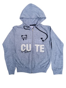 Hanorac cu maneca lunga din bumbac pentru copii cod x10039