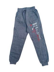 Pantaloni lungi de trening din bumbac pentru copii cod x10059