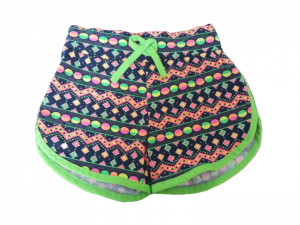 Pantaloni scurti de fetite cu diferite imprimeuri cod 1075 - Img 4