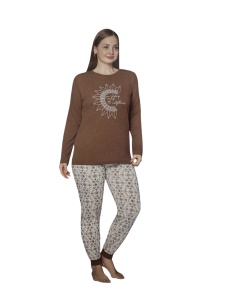 Pijama dama din bumbac calitativ cod x3970