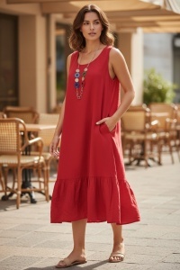 Rochie dama fabricatie Italia, croiala moderna, usoara si eleganta
