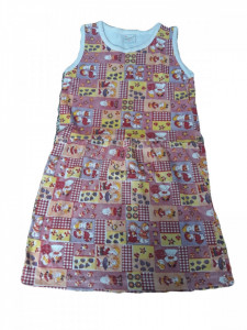 Rochie de fetita din bumbac cod 1404 - Img 4