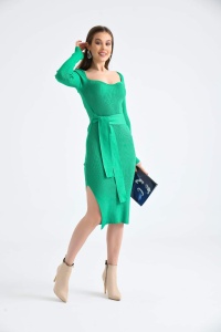 Rochie groasa tricot de dama COD ROCHIE-076
