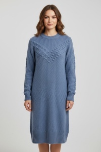 Rochie groasa tricot de dama COD ROCHIE-196