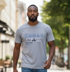 Tricou barbati cu maneca scurta din bumbac