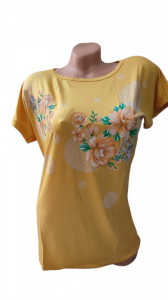 Tricou dama cu maneca scurta cod a722 - Img 2