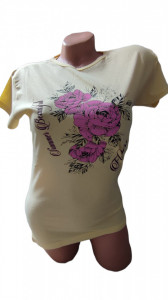 Tricou dama cu maneca scurta cod a847