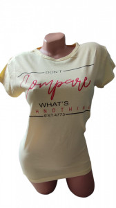 Tricou dama cu maneca scurta cod a857