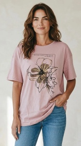 Tricou dama cu maneca scurta, marimi pana la 2xl