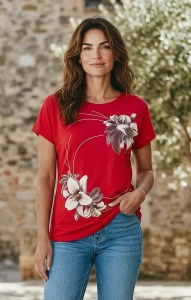 Tricou dama cu maneca scurta, marimi pana la 2xl