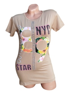 Tricou dama din bumbac calitativ model nou cod x1229