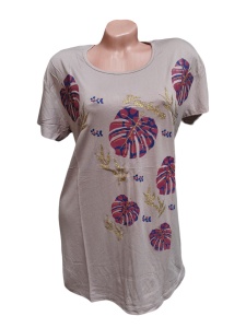 Tricou dama din bumbac calitativ model nou cod x1313