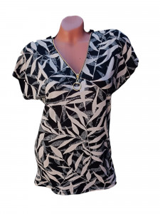 bluza dama eleganta cu maneca scurta model nou cod L20701