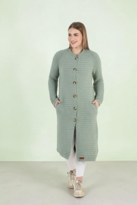 Cardigan tricotat, gros cu maneca lunga COD CARDIGAN-010