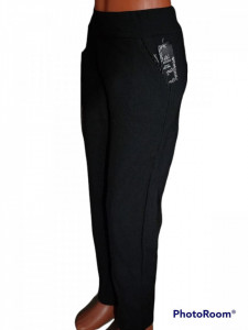 pantaloni de strada cu blanita pe interior cod m741