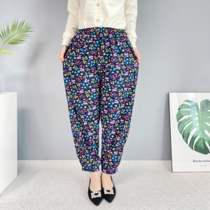 Pantaloni de vara subtiri si vaporosi model nou cod x5933