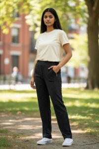 Pantaloni lungi casual de dama COD PANTALON-107