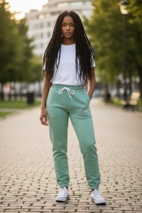 Pantaloni lungi de trening pentru dama COD PANTALON-357