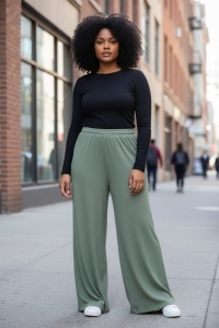 Pantaloni tricot lungi de dama COD PANTALON-367