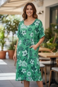 Rochie dama fabricatie Italia, croiala moderna, usoara si eleganta