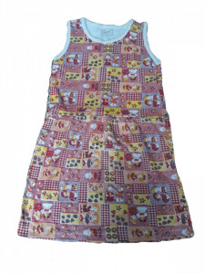 Rochie de fetita din bumbac cod 1404 - Img 1