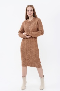 Rochie groasa tricot de dama COD ROCHIE-173
