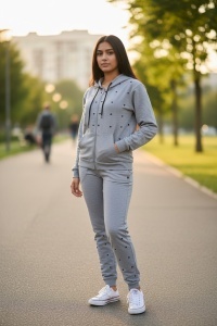Trening bumbac cu maneca lunga pentru dama COD TRENING-397