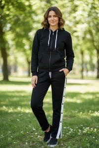 Trening bumbac cu maneca lunga pentru dama COD TRENING-447
